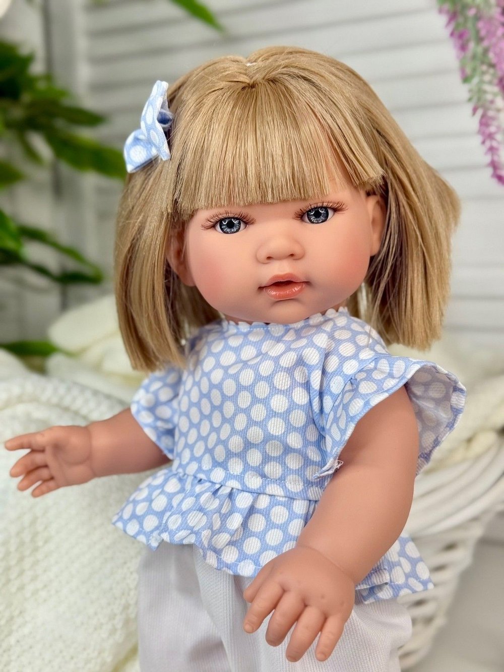 Кукла D Nenes виниловая 34см Lean (054046)