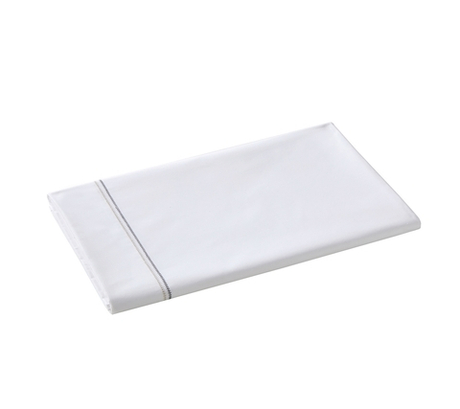 Постельное белье семейное Blanc des Vosges Souvenirs Ardoise