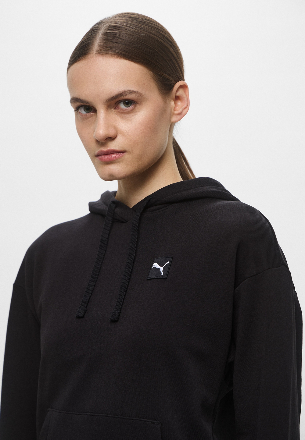 Тостовка женская PUMA WARDROBE ESS Boxy Hoodie TR
