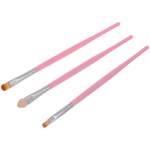 Кисти для нанесения теней в наборе 3шт «Beauty», 5*17,5см