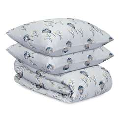 Комплект постельного белья "Полевые цветы" из премиального сатина из коллекции russian north, 150х200 см