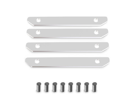 Ambrella Комплект прямых соединителей для шинопровода в натяжной потолок Magnetic SMART 220V 25mm 4шт Track System GL1072