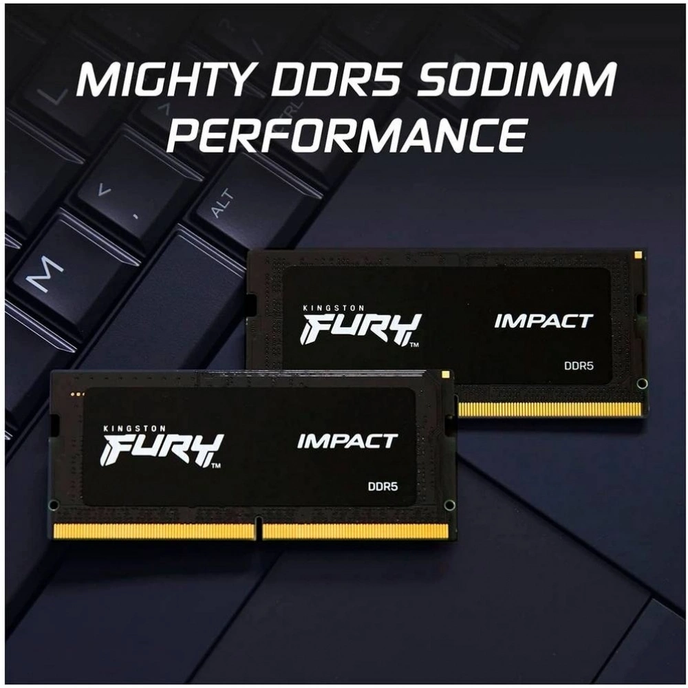 Оперативная память Kingston DDR5 32GB 6000MT/s SODIMM kit (2x16GB)