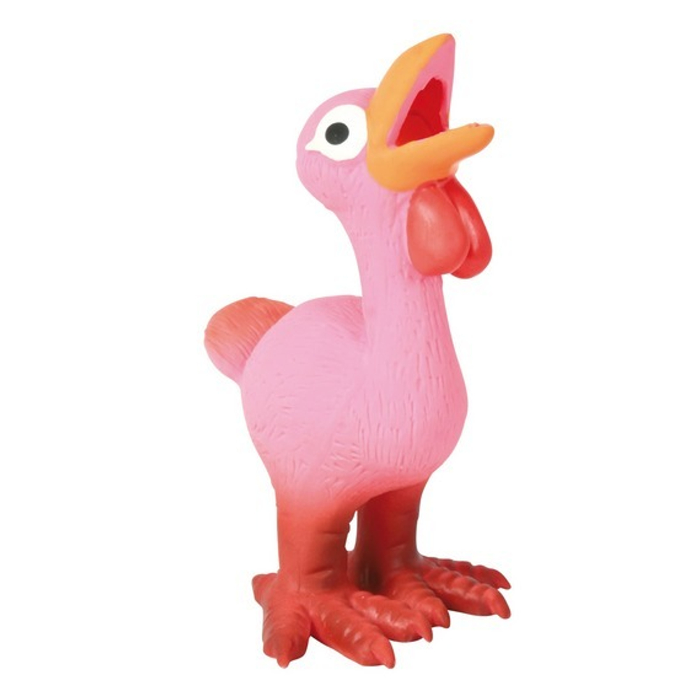 Игрушка "Петух" поющий, 14 см, латекс, Trixie