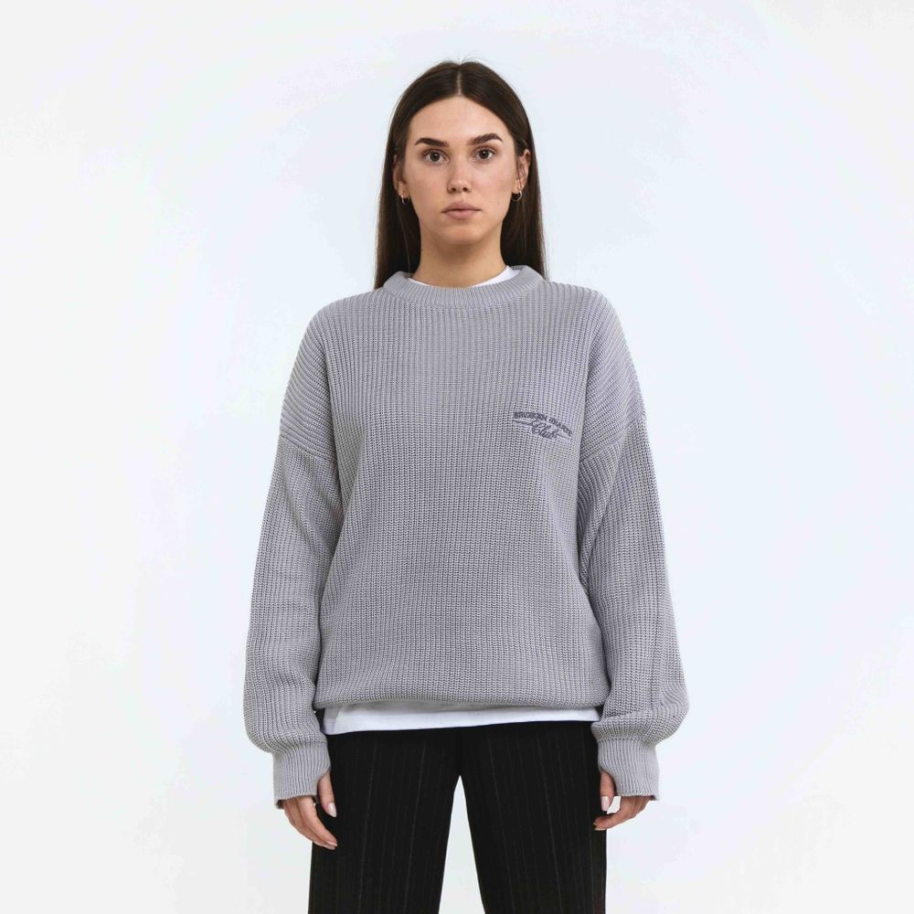 Свитер Dissident BHC серый