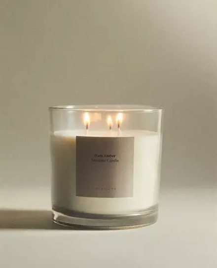 ZARA HOME АРОМАТИЧЕСКАЯ СВЕЧА DARK AMBER (620 Г)