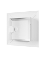 Люк ревизионный ЛТМп фланец 100х100 ручка магнит 160х160 окраш.сталь EVECS