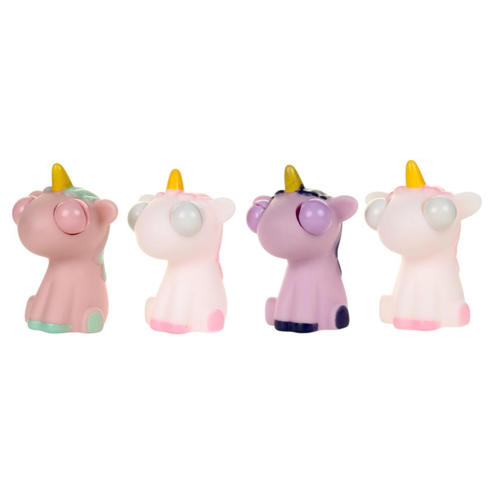 Мякиш с глазами, 4 цвета микс, пакет с-30398