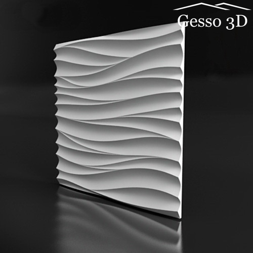 Гипсовая 3D панель Alamak