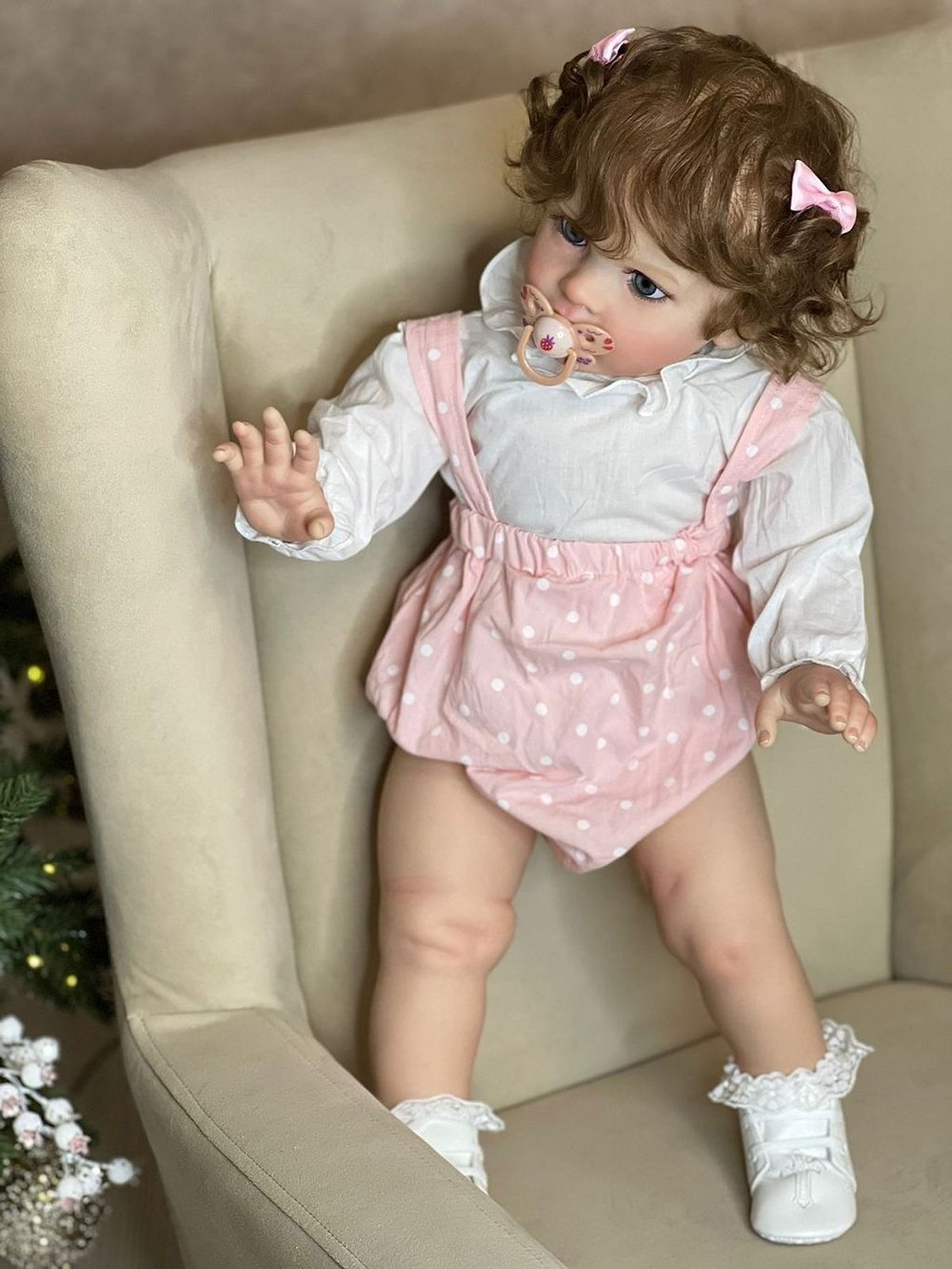 Кукла Реборн мягконаб. 65см в пакете (FA-623)