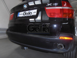 Фаркоп оцинкованный Galia B017A для BMW X5 2007-2013, 2013-2018, BMW X6 2014-(паспорт и сертификат в комплекте)(без электрики)