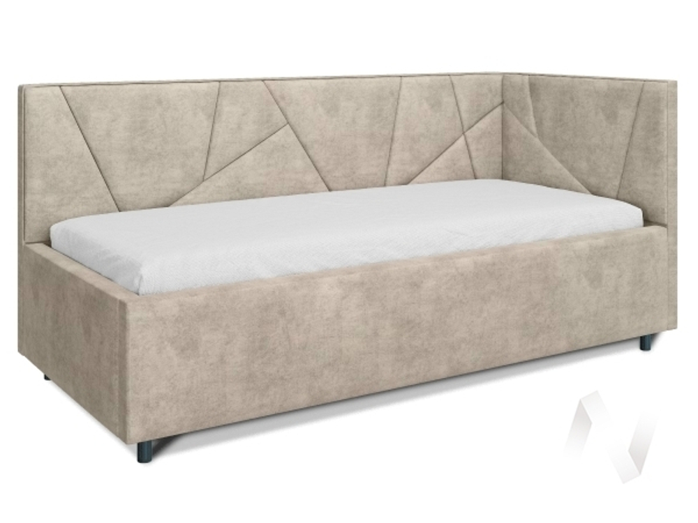 Кровать Рица детская с подъемным механизмом (Боска VL-1912-06 капучино; 3 категория) правая