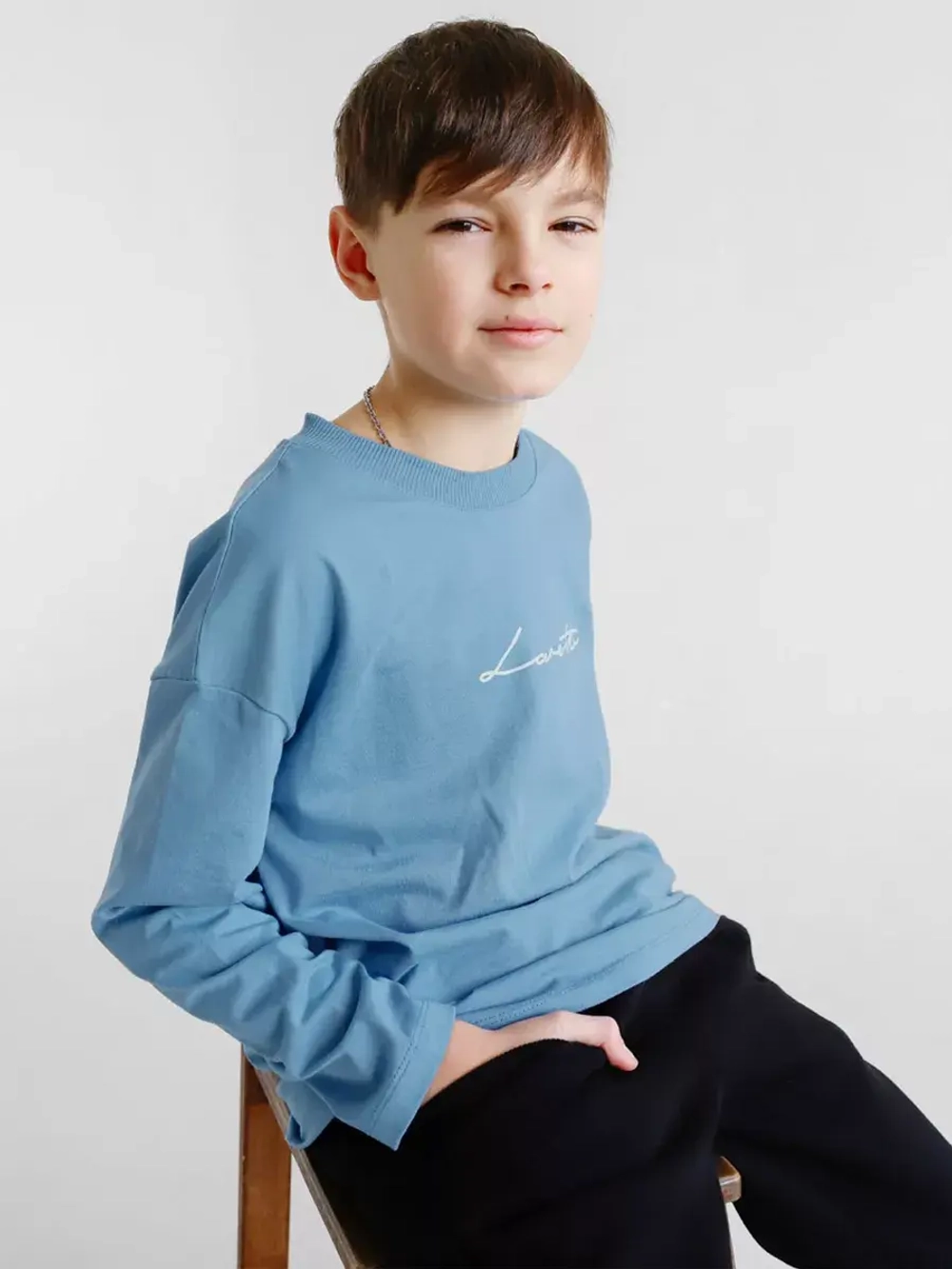 Лонгслив оверсайз кофта для мальчика