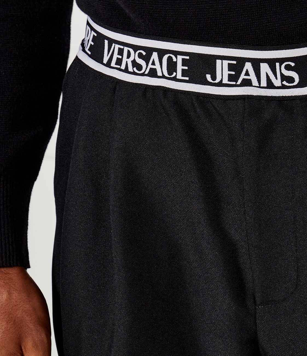 Брюки EL LOGO Versace Jeans Couture - черный(77GAA101N0357)