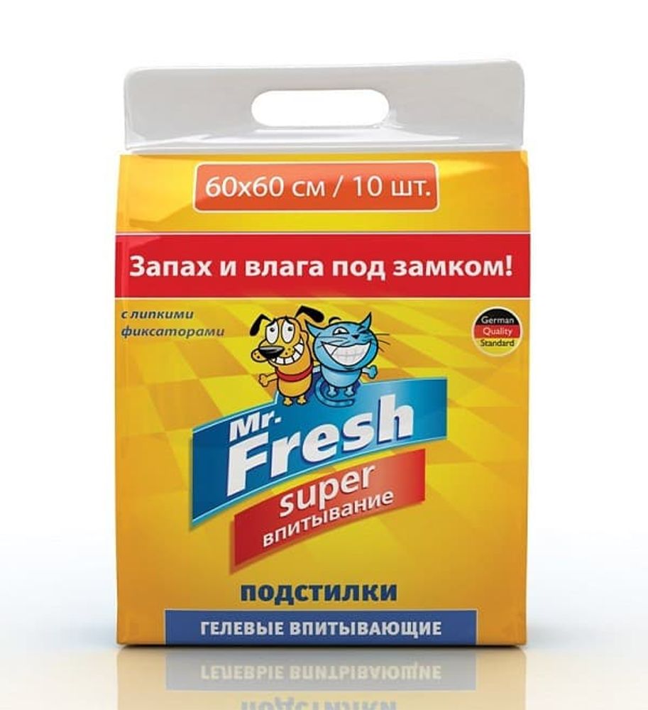 (3301) Mr.Fresh Regular Пеленки д/ежедневного применения (24шт)  60*60 F209