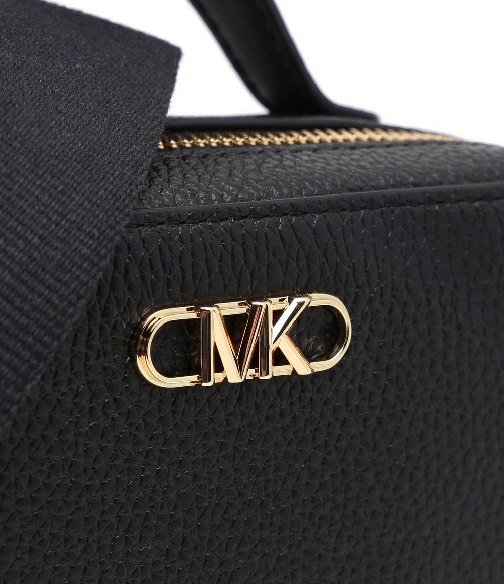 Кожаная сумка-трапеция + поясная сумка Michael Kors - черный(32F3G9EC5L)