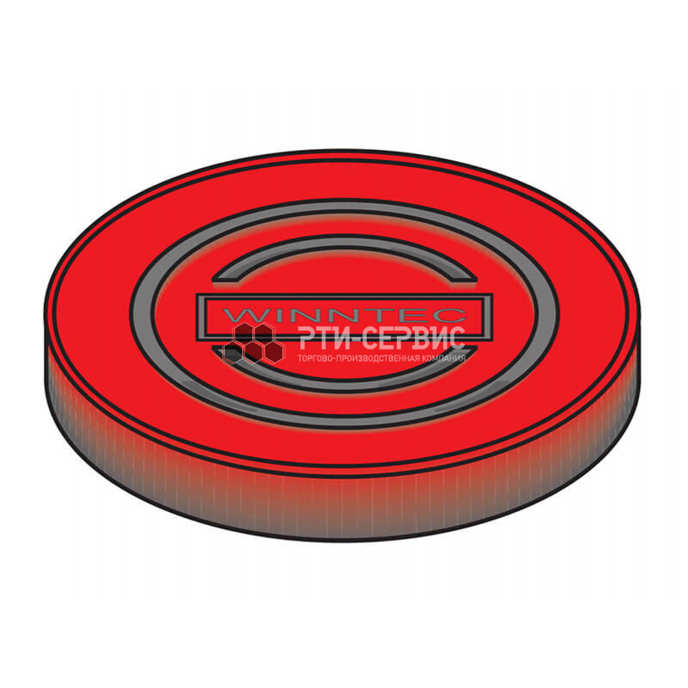 Резиновая накладка (РТИ-СЕРВИС 1035) для подкатного домкрата "WINNTEC"