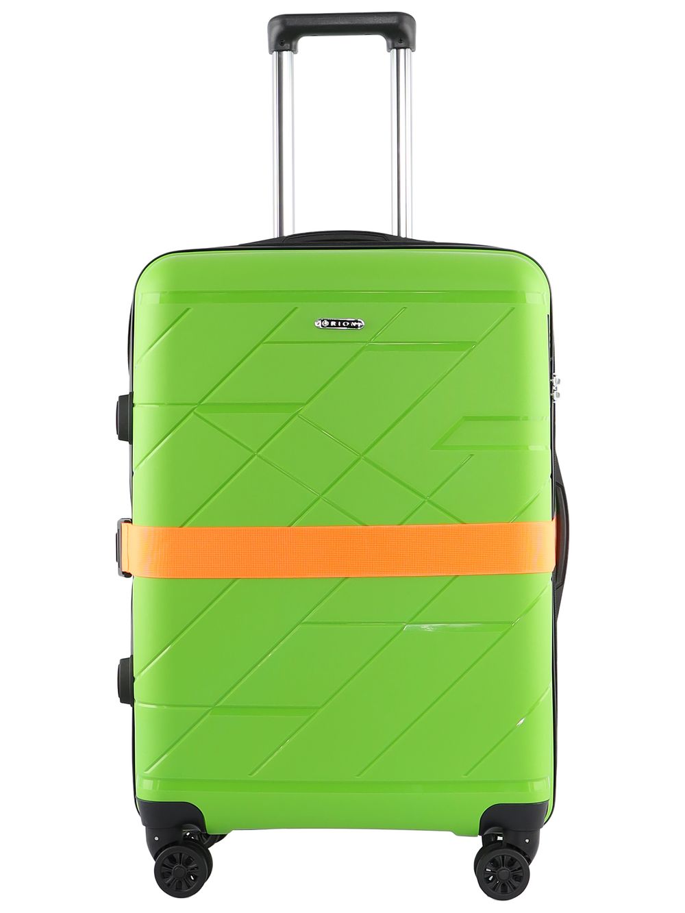 Чемодан 463 / С ремнем / Полипропилен