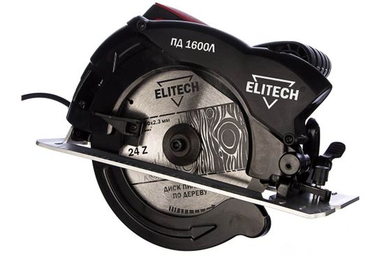 Пила дисковая "ELITECH" ПД 1600Л