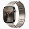 Apple Watch Series 10, 46mm, титан светлого цвета, звеньевой браслет