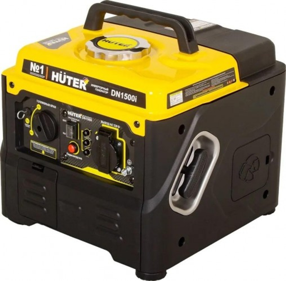 Бензогенератор HUTER DN 1500 i инверторный 64/10/4