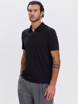 Футболка-поло трикотажная повседневная