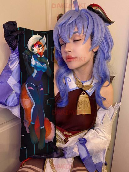 Мини дакимакура Фурри из Фурри арт. M0683, 60х20 см