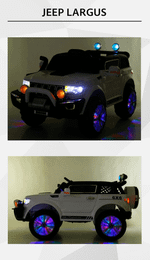 Детский электромобиль  "Jeep Largus" белый