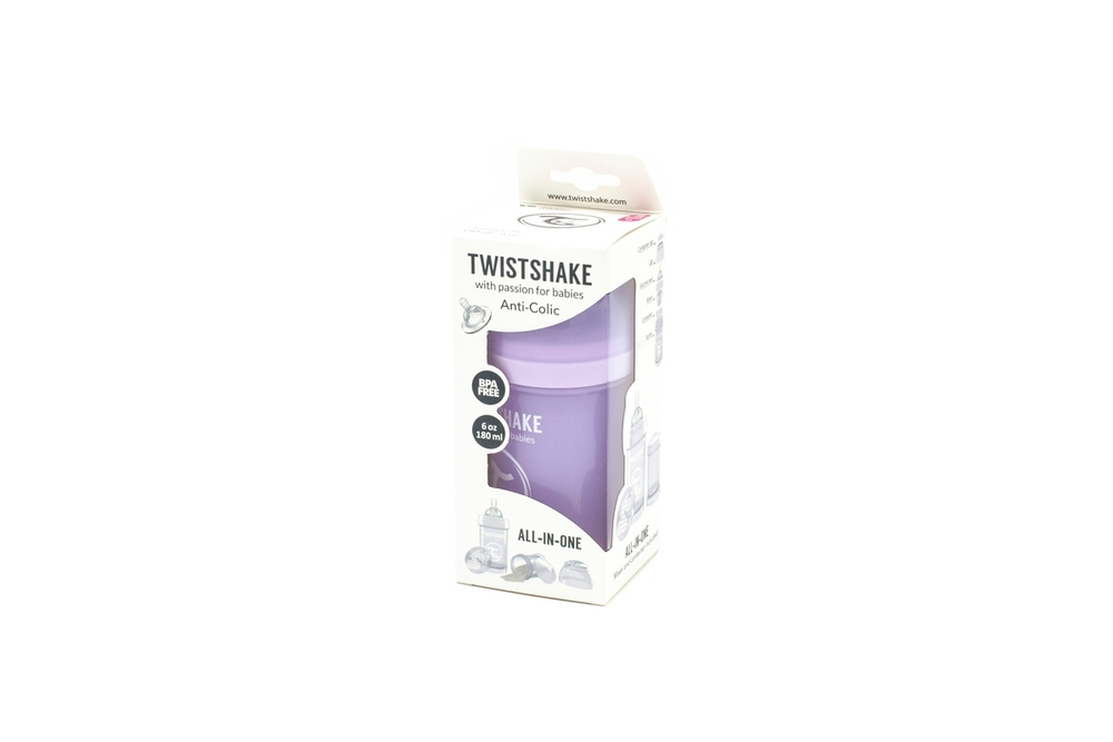 Антиколиковая бутылочка Twistshake для кормления 180 мл