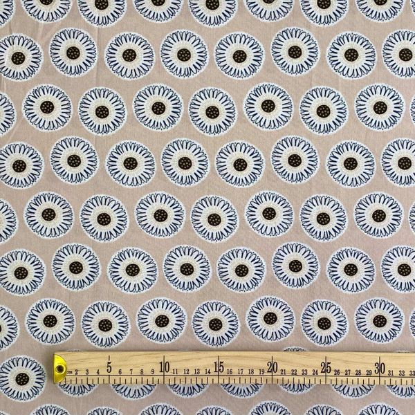 ПОЛНОЧНЫЕ ЦВЕТЫ #9, 100% хлопок Handmade Fabrics 2