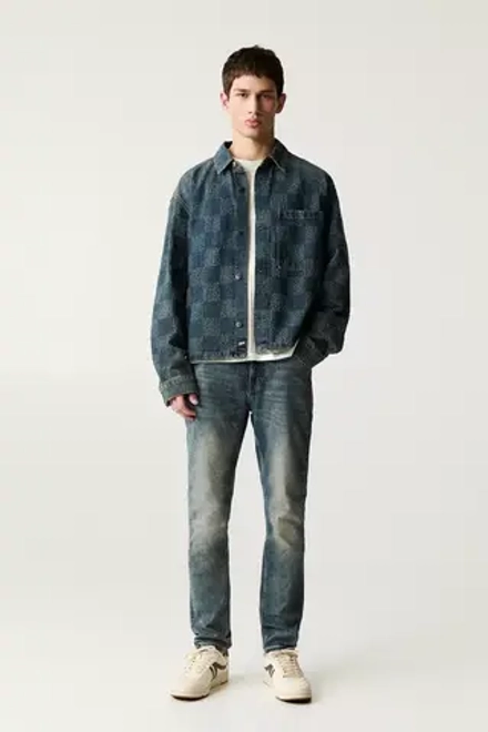 PULL&BEAR ДЖИНСЫ, ВЫЦВЕТШИЙ СИНИЙ