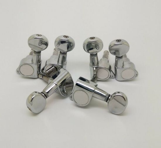 J-05-3+3-CR Колки для гитары 3+3, хром, Paxphil