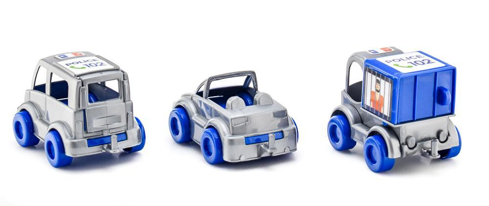Набор авто "Kid Cars" Полиция (Тигрес)