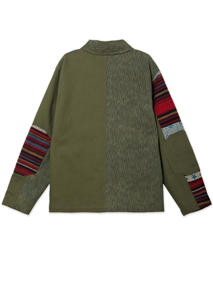 Мужская Куртка Upcycled Shawl Chore