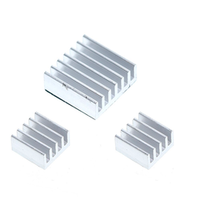 Радиаторы для охлаждения чипов на плате (3 штуки)