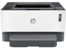 Принтер лазерный HP Neverstop Laser 1000w черно-белый, цвет:  белый (4ry23a)