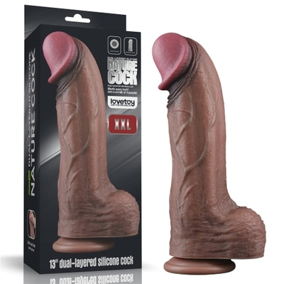 Фаллоимитатор 13'' Dual Layered Silicone Cock XXL