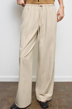 ZARA БРЮКИ В ПОЛОСКУ В ПИЖАМНОМ СТИЛЕ — ZW COLLECTION, ПОЛОСКИ