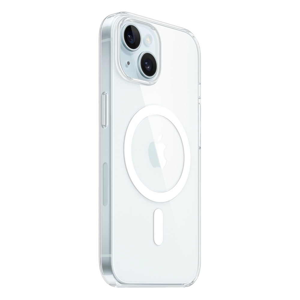 Прозрачный чехол с поддержкой MagSafe Apple Clear Case для iPhone 15