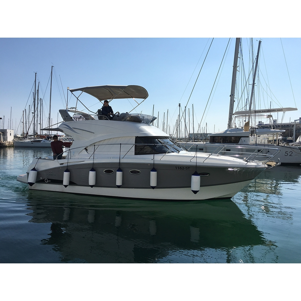 Кранец из ПВХ Lalizas Ocean H5, 22x64 см, для судна от 8 до 12 метров, белый-голубой