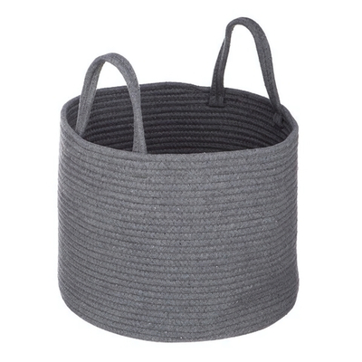Корзина для хранения "Хлопок", Д350 Ш350 В280, серый