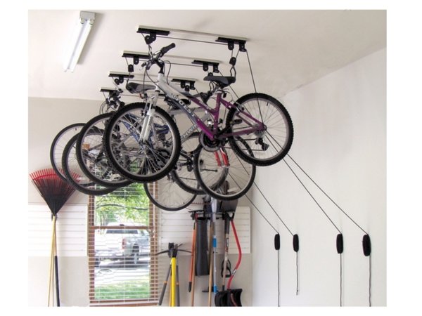 Крепление для хранения велосипеда под потолок для велосипедa
