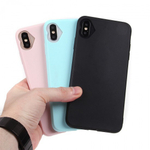 Силиконовый чехол с вырезом-сердечком для iPhone XS Max, 010940 Прозрачный