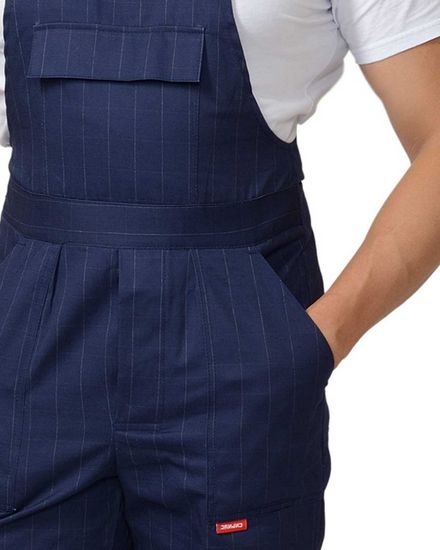 Костюм "Сириус-Сургут" антистат полукомбинезон (т.синий/василек)