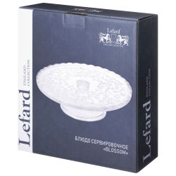 БЛЮДО СЕРВИРОВОЧНОЕ НА НОЖКЕ "BLOSSOM" 29*8 СМ