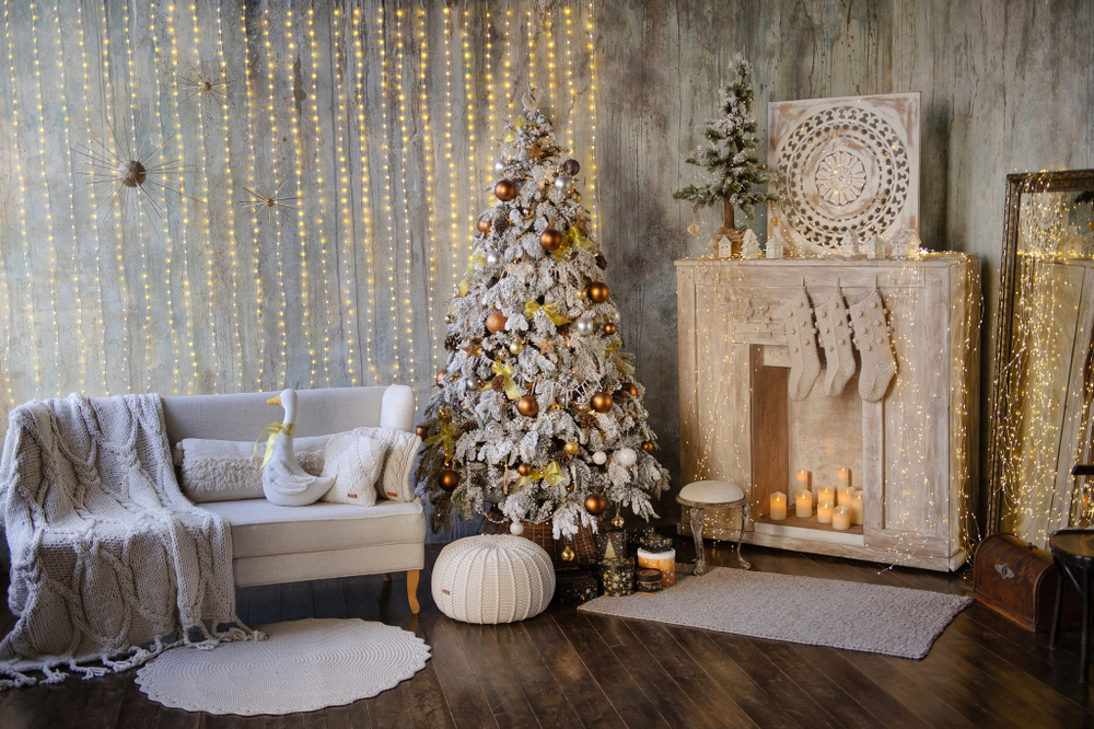 Ель искусственная заснеженная Альпийская