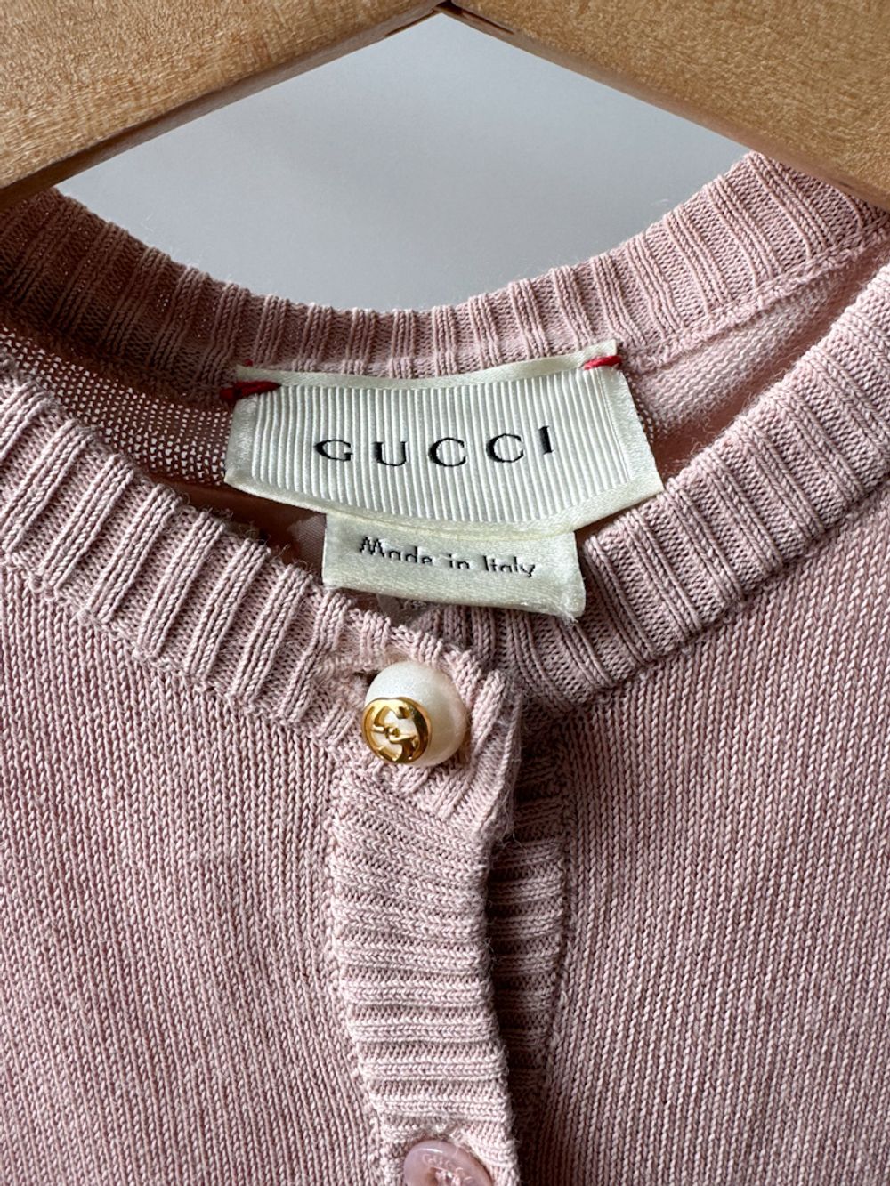 Шелковое платье c кардиганом Gucci, 104