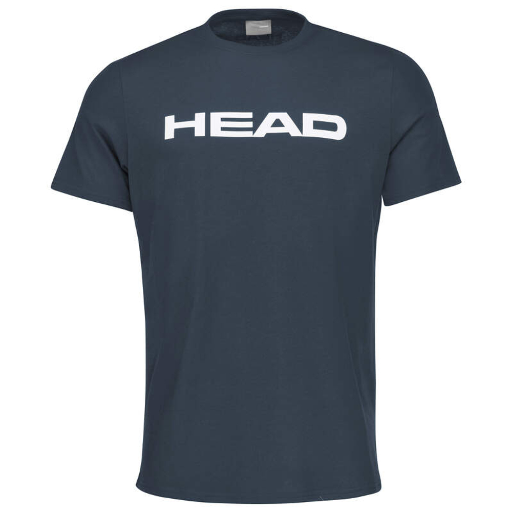 Детская теннисная футболка Head Club Basic T-Shirt - navy