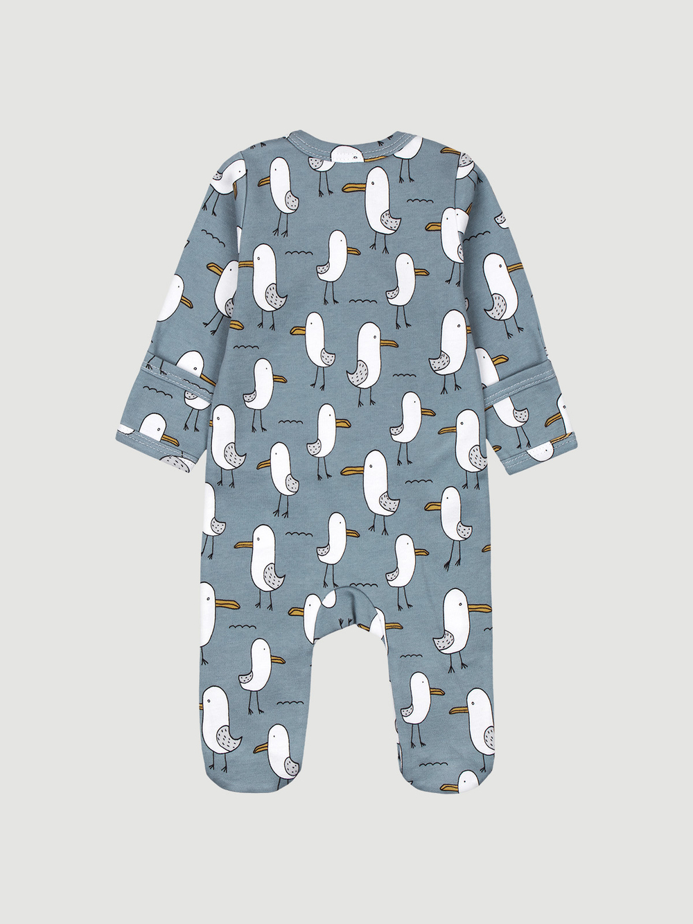 Комбинезон Mjölk Sleep and Play Чайки, уценка