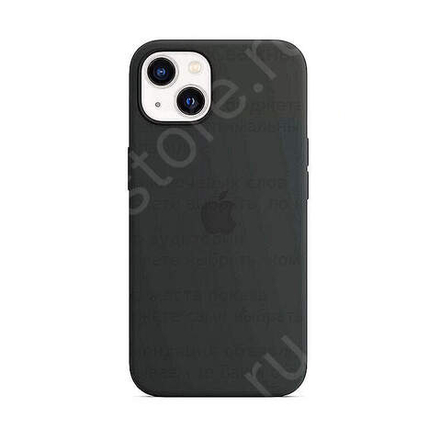Чехол для iPhone Apple iPhone 13/13 Pro Silicone Case Black